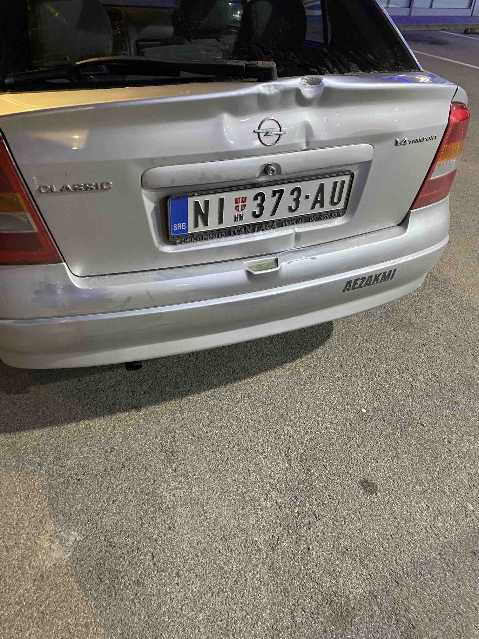 Opel Astra posle sređivanja